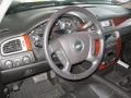 Ebony 2011 Chevrolet Silverado 2500HD LTZ Crew Cab 4x4 Steering Wheel