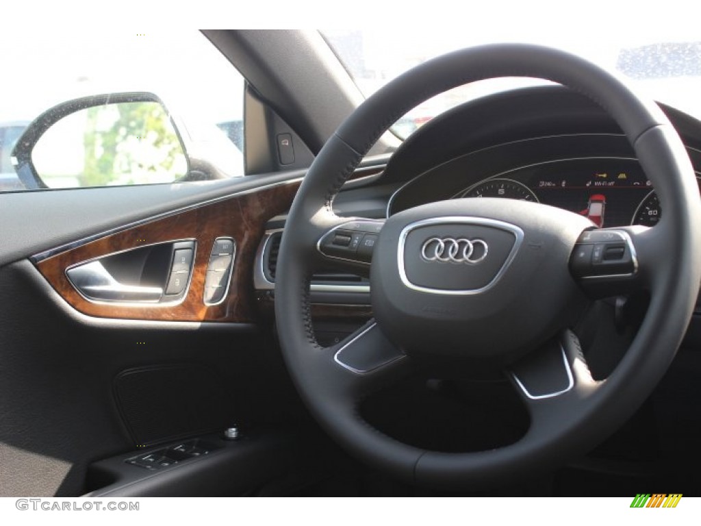 2014 A7 3.0T quattro Premium Plus - Oolong Gray Metallic / Black photo #33