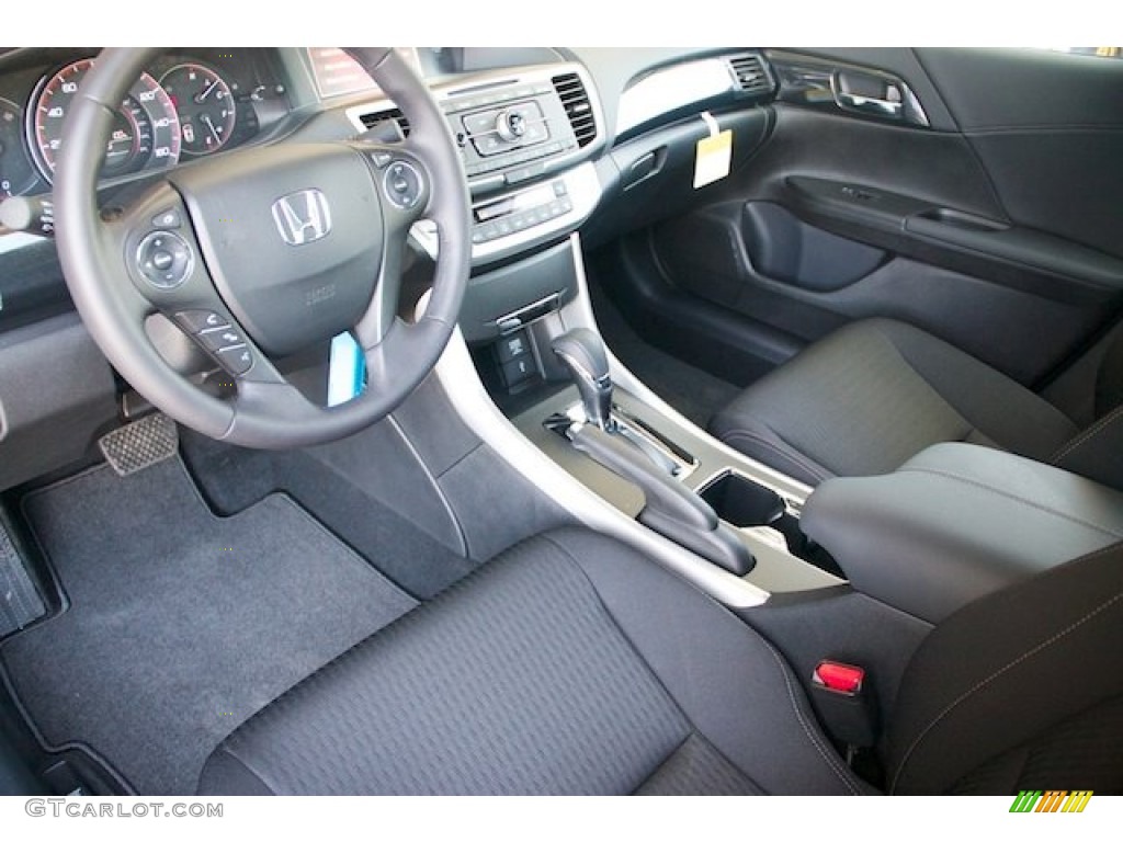 Black Interior 2014 Honda Accord Sport Sedan Photo #88035146
