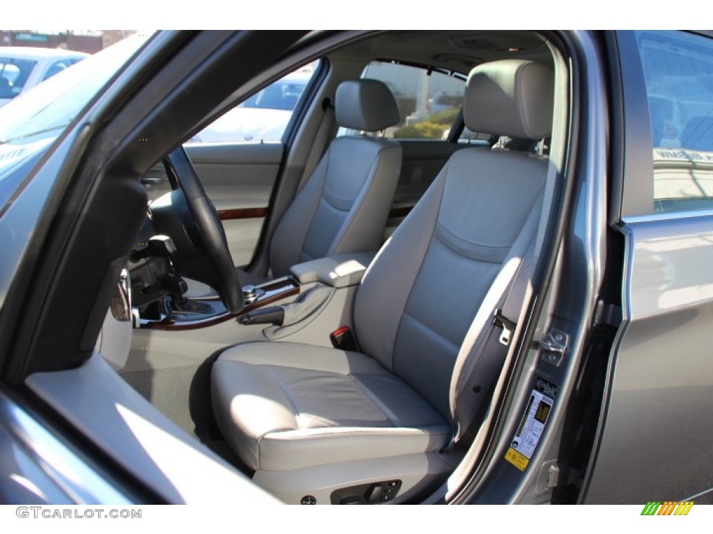 2011 3 Series 335i xDrive Sedan - Space Gray Metallic / Gray Dakota Leather photo #12