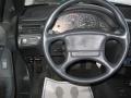 1993 Pontiac Grand Am Pewter Interior Steering Wheel Photo