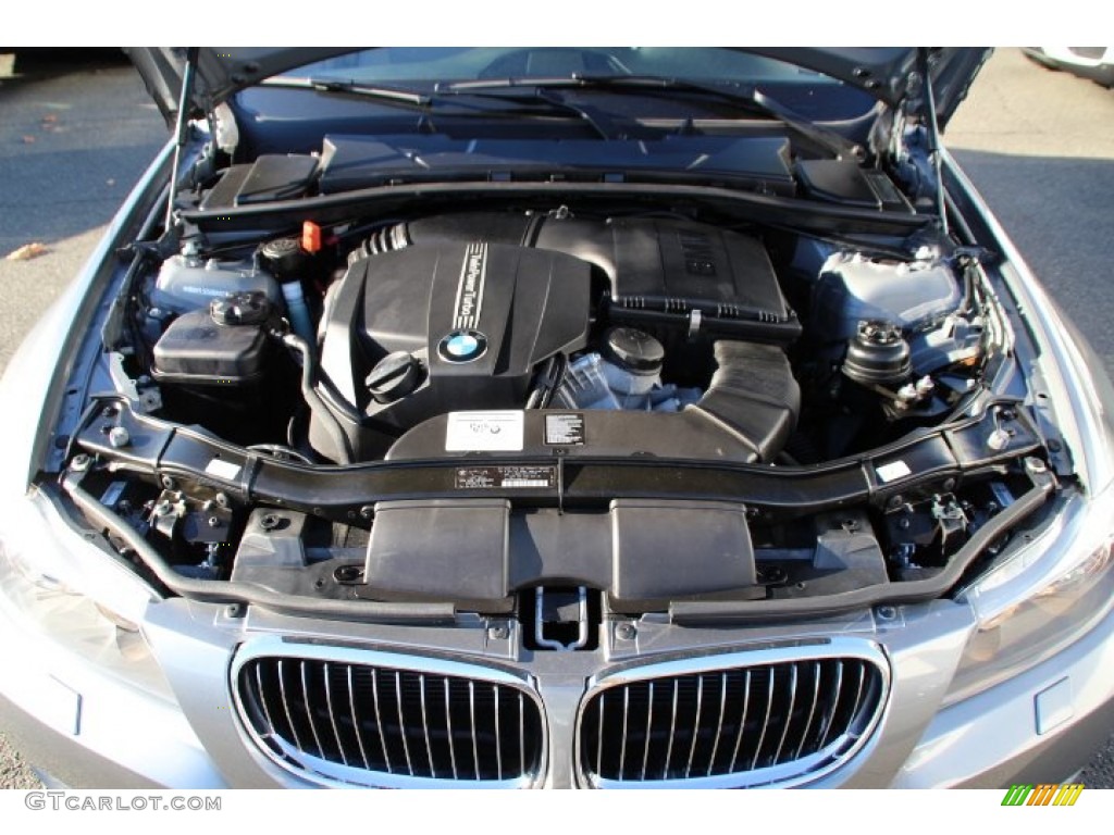 2011 3 Series 335i xDrive Sedan - Space Gray Metallic / Gray Dakota Leather photo #29
