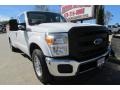 Oxford White - F350 Super Duty XLT SuperCab Utility Truck Photo No. 12