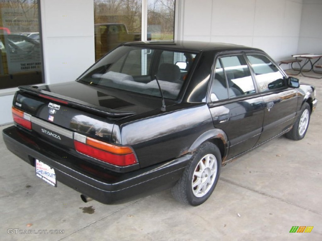 1992 Stanza SE - Black / Black photo #3