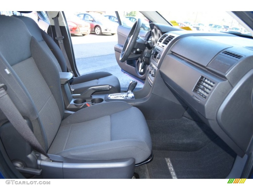 2010 Avenger SXT - Deep Water Blue Pearl / Dark Khaki/Light Graystone photo #15