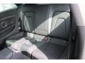 2014 Audi RS 5 Black Perforated Milano Leather Interior Rear Seat Photo