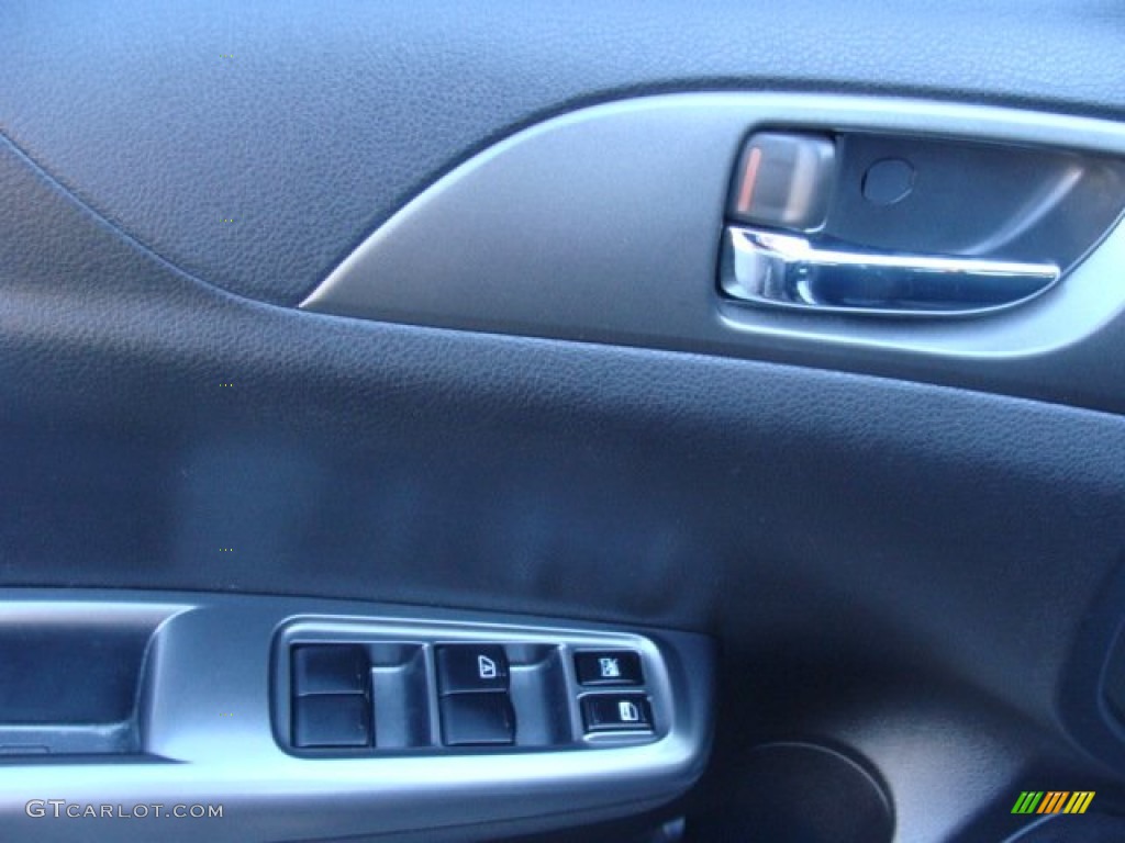 2011 Impreza 2.5i Wagon - Dark Gray Metallic / Carbon Black photo #8