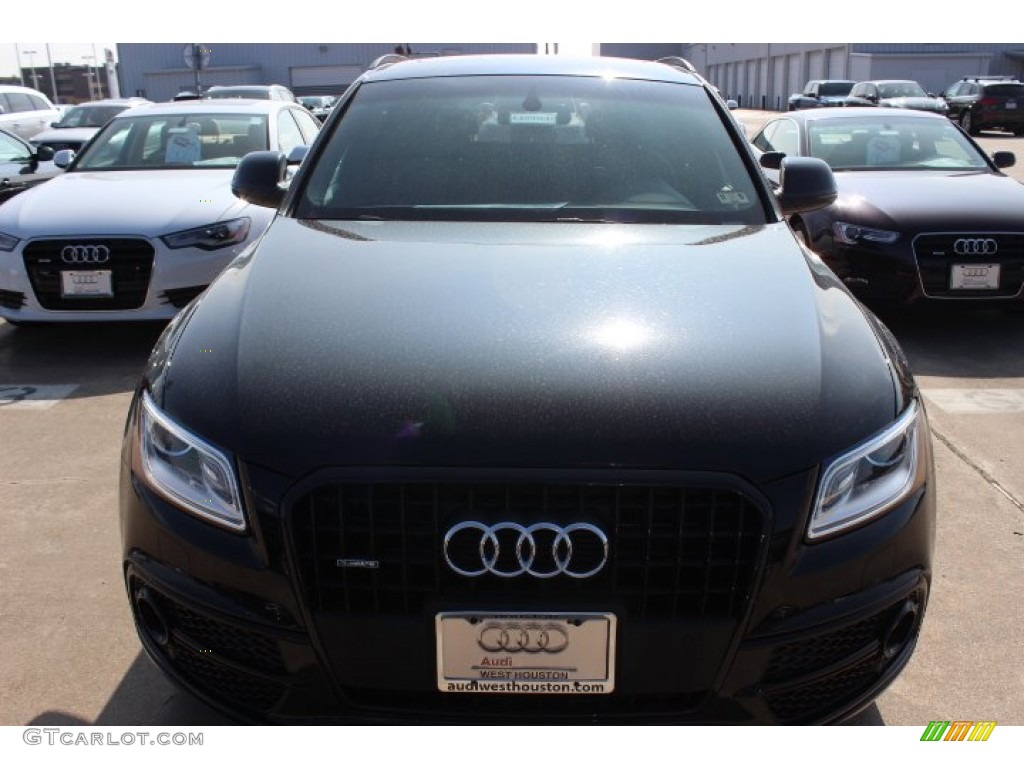 2014 Q5 3.0 TFSI quattro - Phantom Black Pearl / Black photo #2