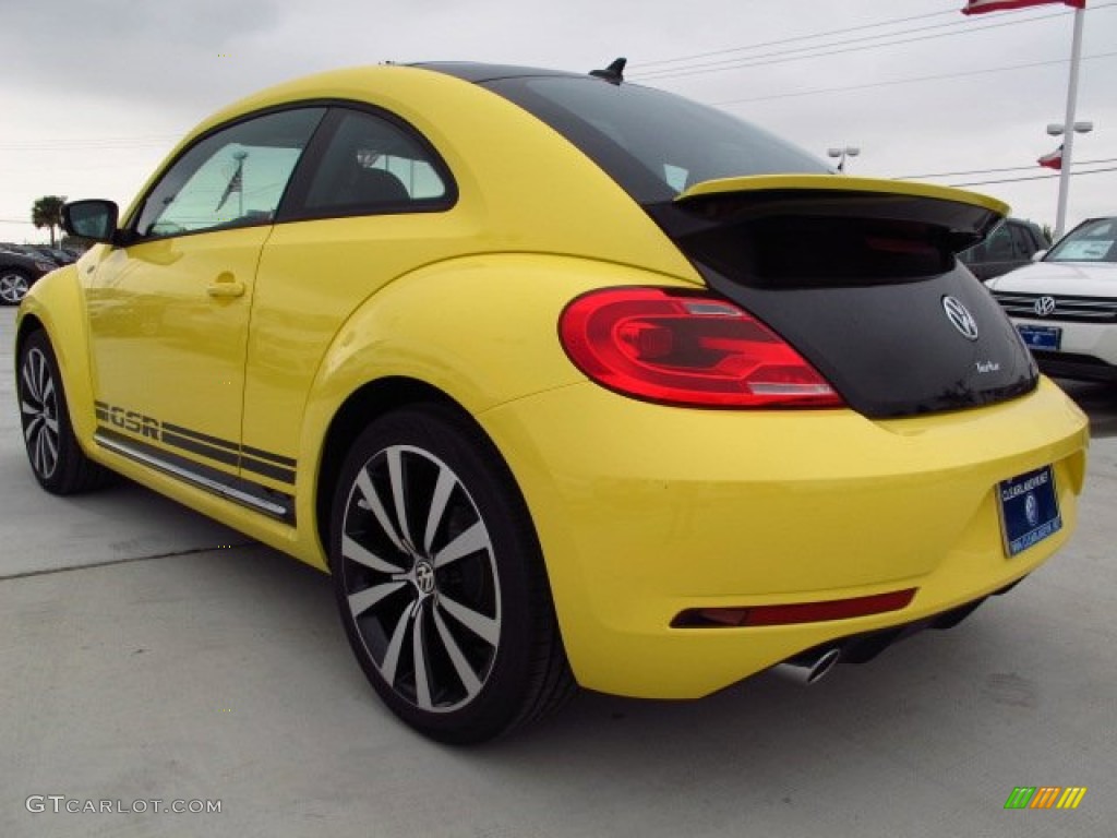 Yellow Rush 2014 Volkswagen Beetle GSR Exterior Photo #88037837