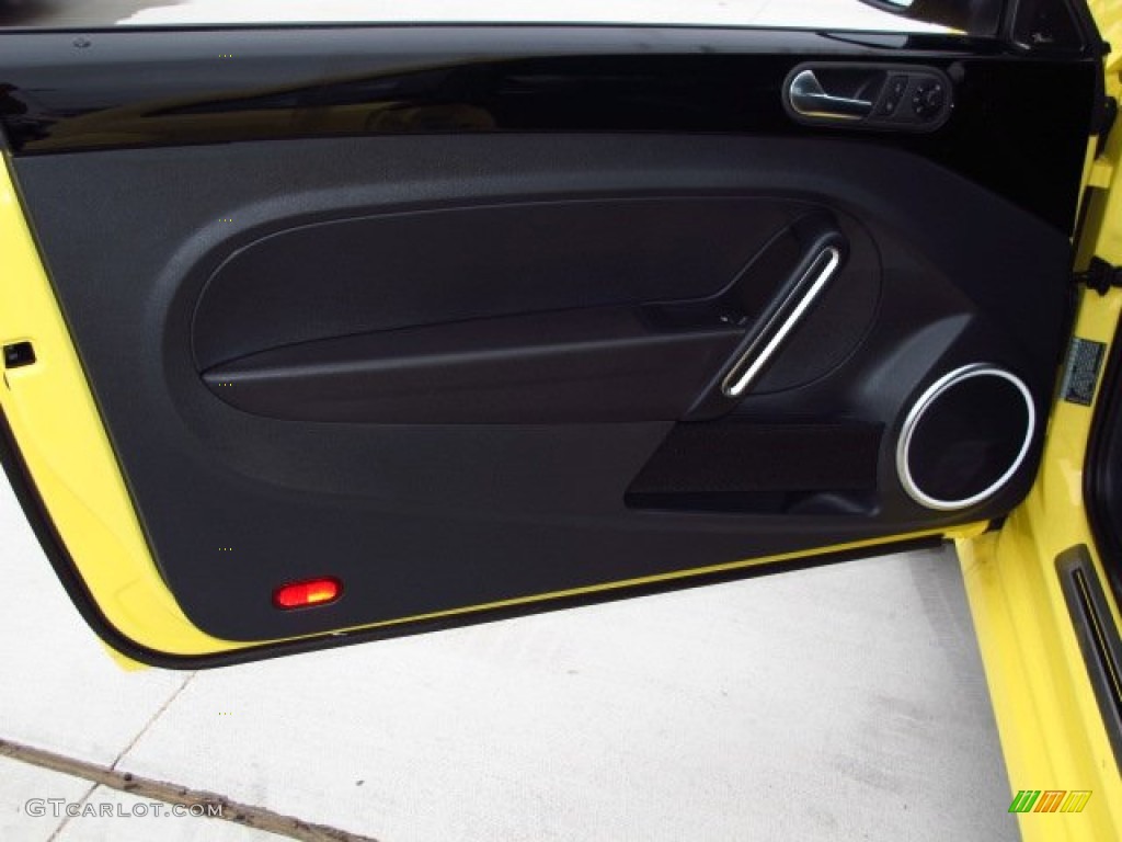 2014 Volkswagen Beetle GSR GSR Black Door Panel Photo #88038002