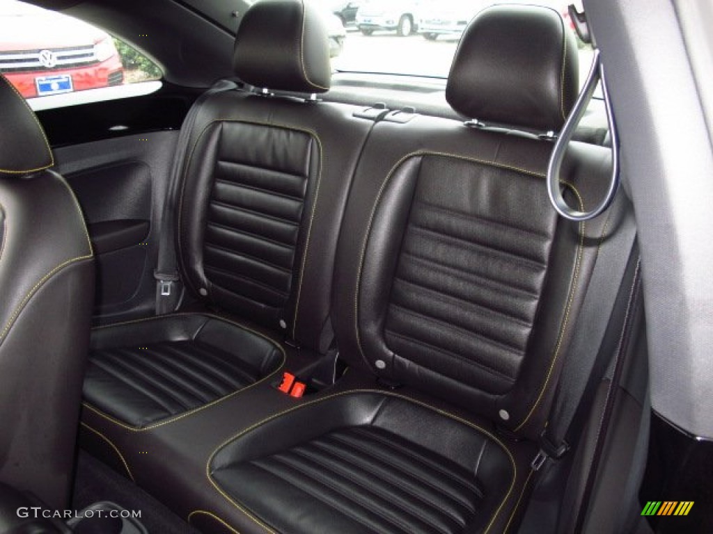 GSR Black Interior 2014 Volkswagen Beetle GSR Photo #88038062
