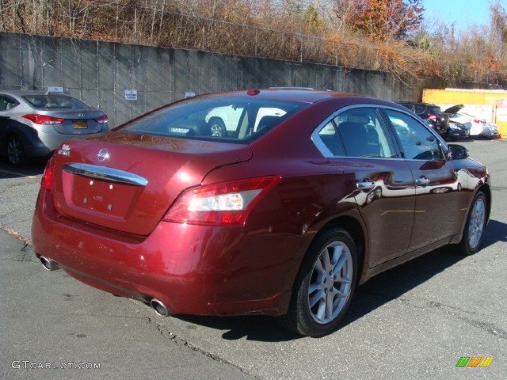 2011 Maxima 3.5 S - Tuscan Sun / Charcoal photo #4