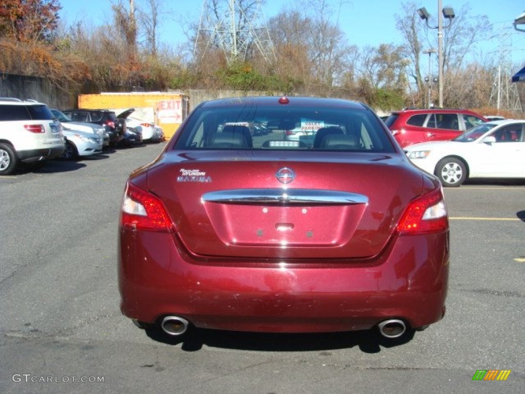 2011 Maxima 3.5 S - Tuscan Sun / Charcoal photo #5