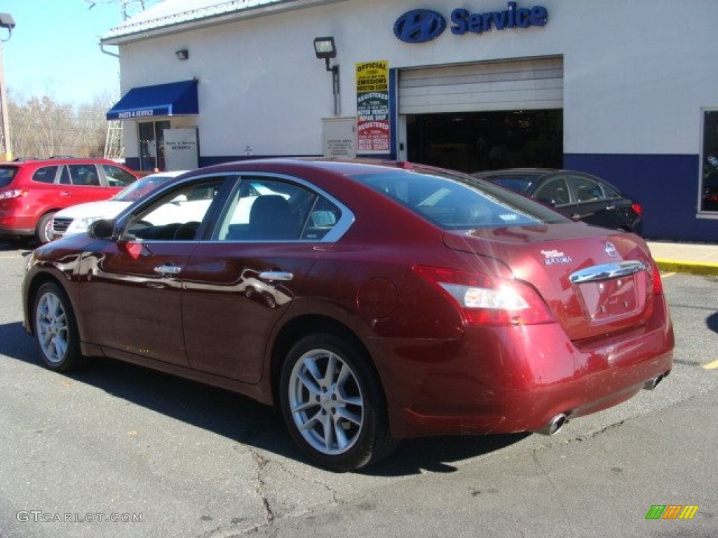2011 Maxima 3.5 S - Tuscan Sun / Charcoal photo #6