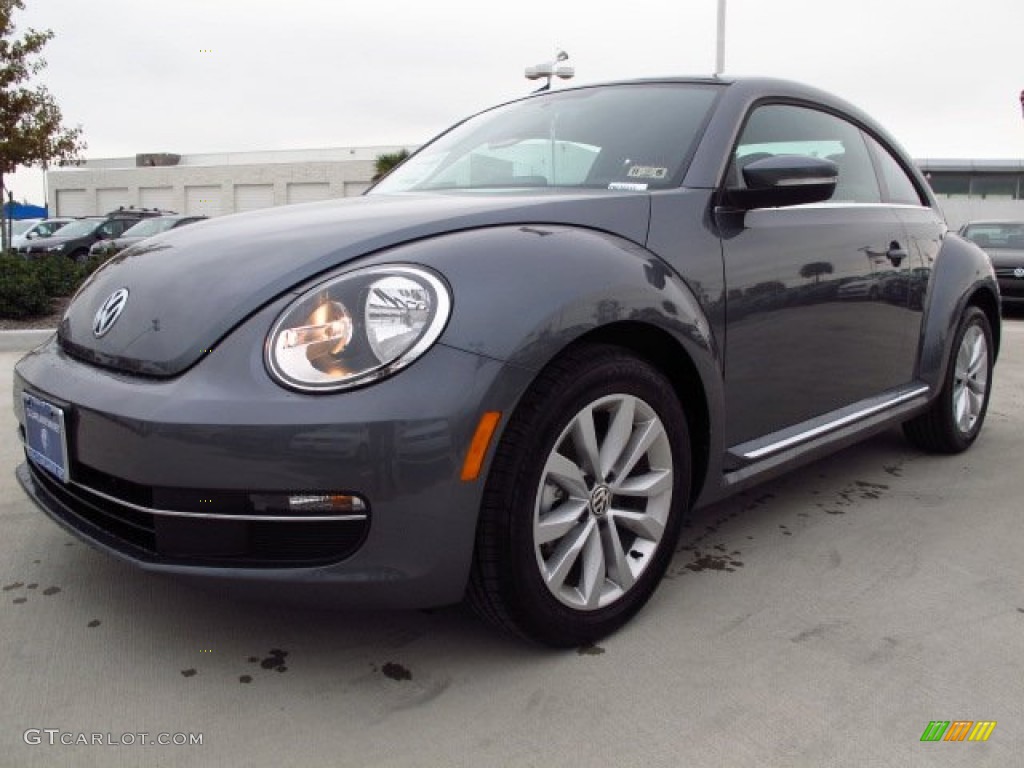 Platinum Gray Metallic 2014 Volkswagen Beetle TDI Exterior Photo #88038488