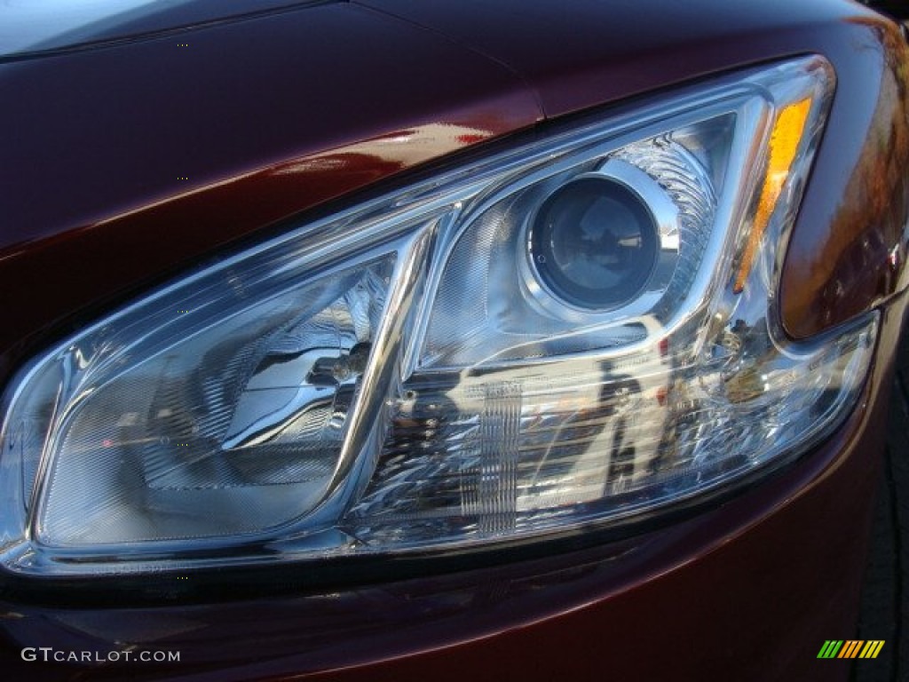 2011 Maxima 3.5 S - Tuscan Sun / Charcoal photo #29