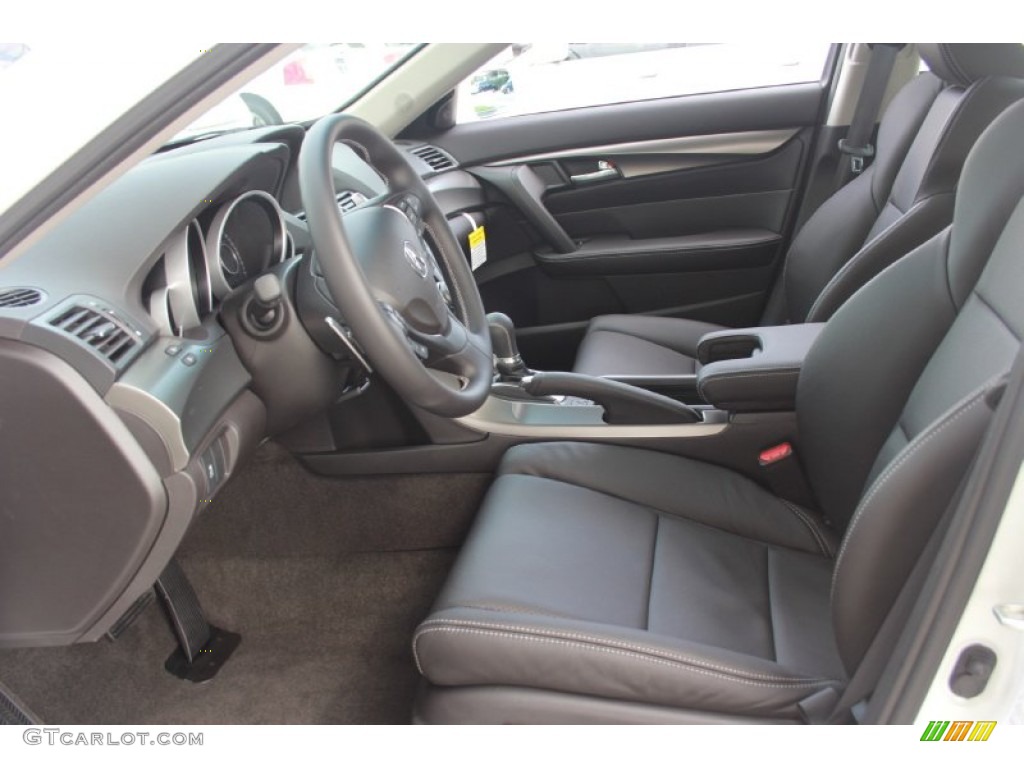 Ebony Interior 2014 Acura TL Advance SH-AWD Photo #88038767