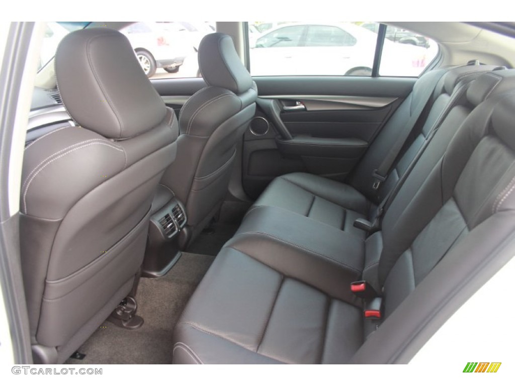 Ebony Interior 2014 Acura TL Advance SH-AWD Photo #88038830