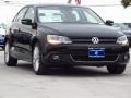 2014 Black Volkswagen Jetta SEL Sedan  photo #1