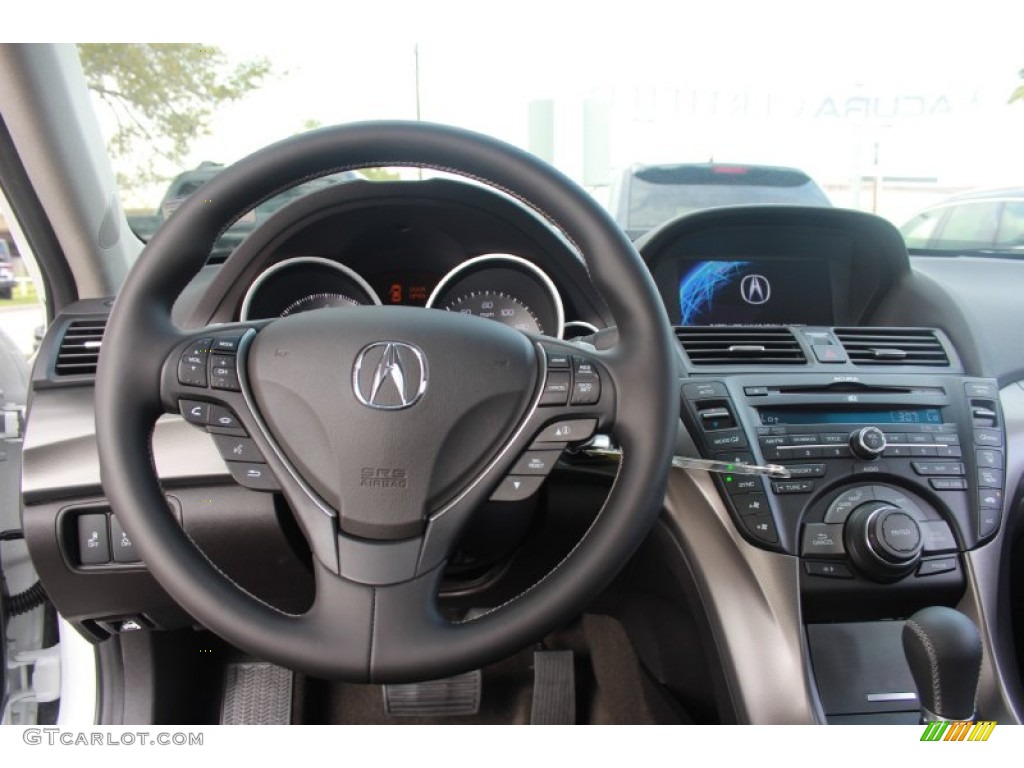 2014 Acura TL Advance SH-AWD Ebony Dashboard Photo #88039208