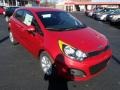 2013 Signal Red Kia Rio EX 5-Door  photo #2