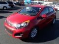 2013 Signal Red Kia Rio EX 5-Door  photo #4