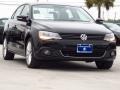 2014 Black Volkswagen Jetta SEL Sedan  photo #1