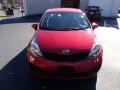 2013 Signal Red Kia Rio LX Sedan  photo #3