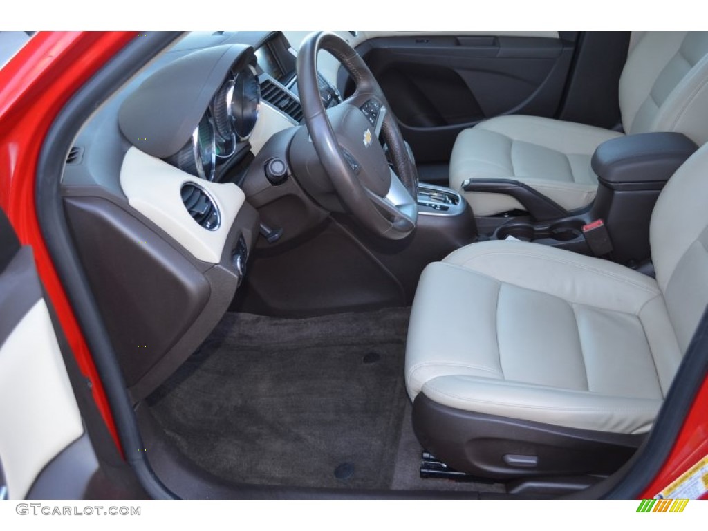 2012 Cruze LTZ/RS - Victory Red / Cocoa/Light Neutral photo #9