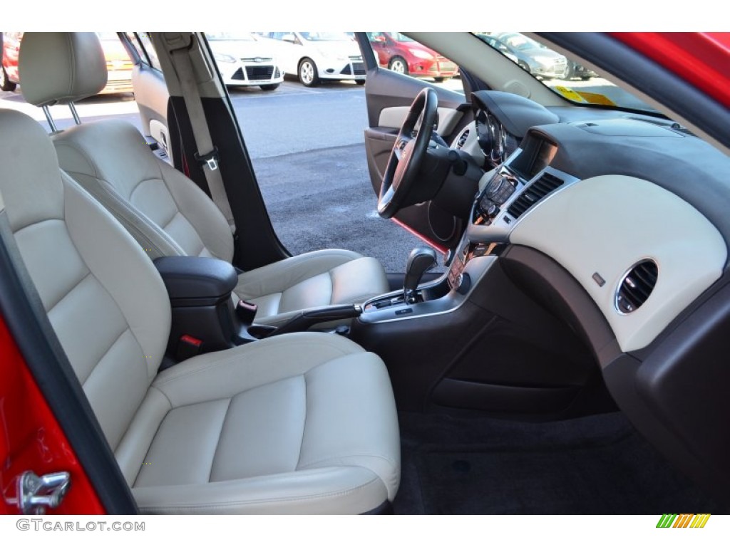 2012 Cruze LTZ/RS - Victory Red / Cocoa/Light Neutral photo #15