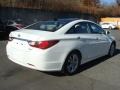 Shimmering White 2012 Hyundai Sonata Limited Exterior