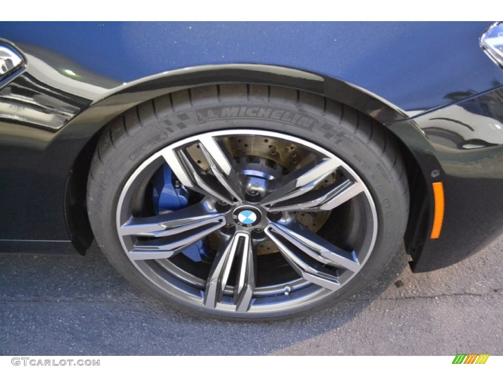 2014 M6 Gran Coupe - Black Sapphire Metallic / Black photo #2