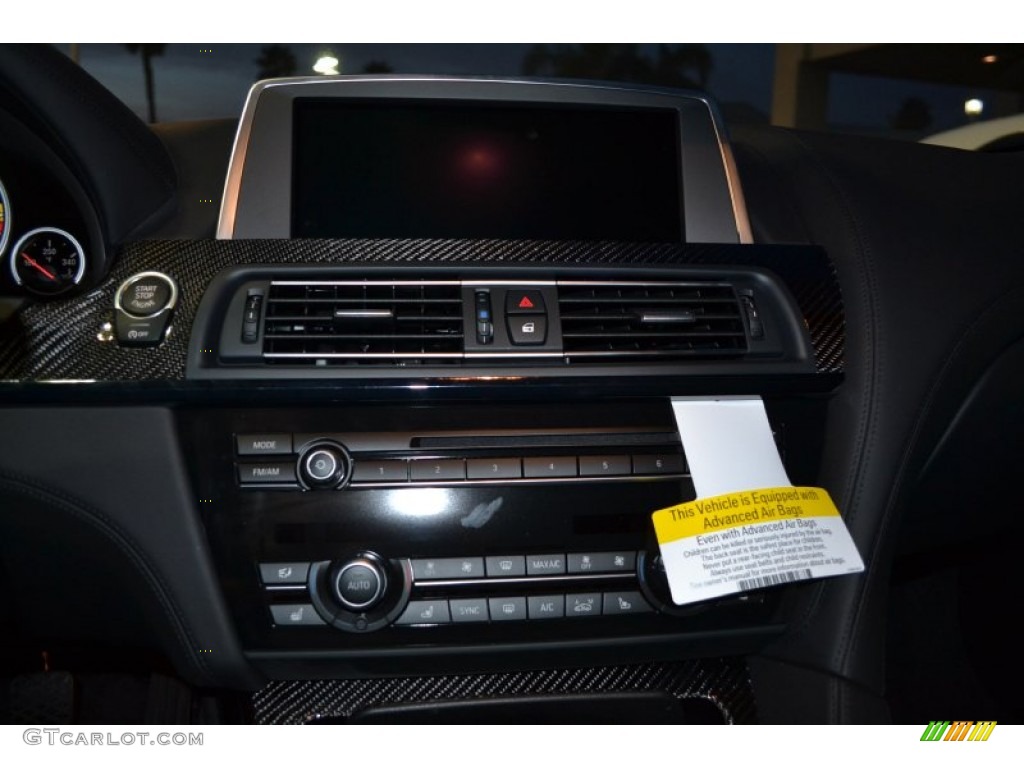 2014 M6 Gran Coupe - Black Sapphire Metallic / Black photo #7