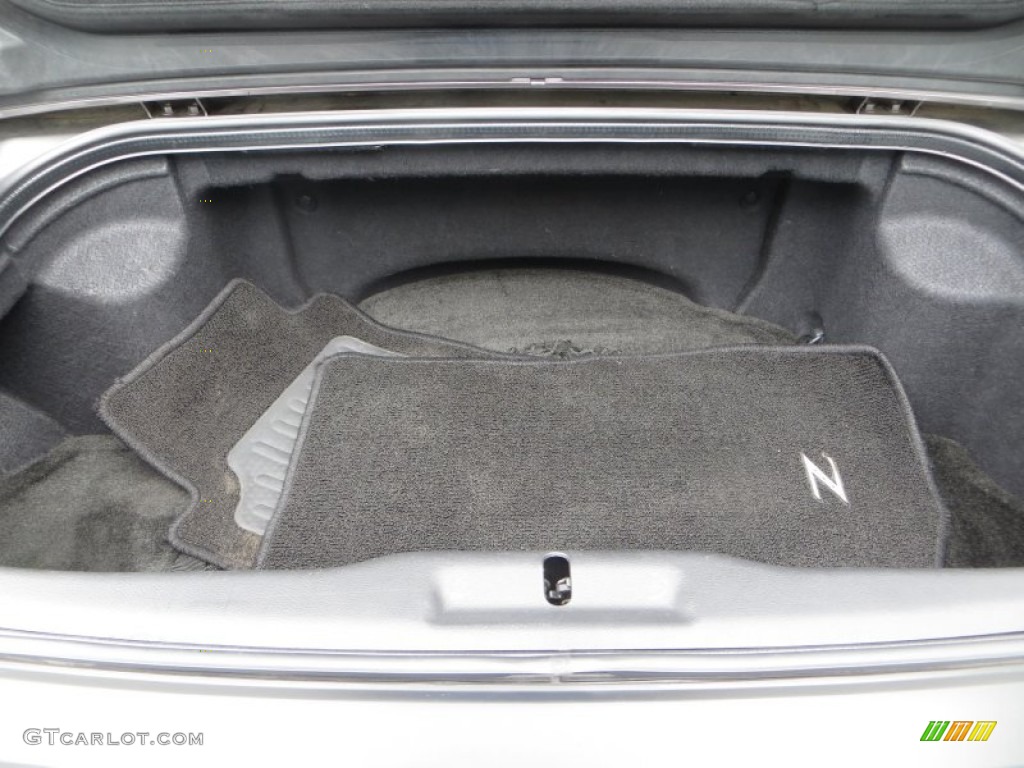 2007 350Z Touring Roadster - Carbon Silver Metallic / Carbon photo #26