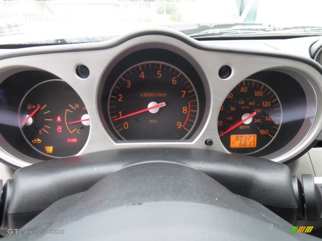 2007 Nissan 350Z Touring Roadster Gauges Photo #88043792