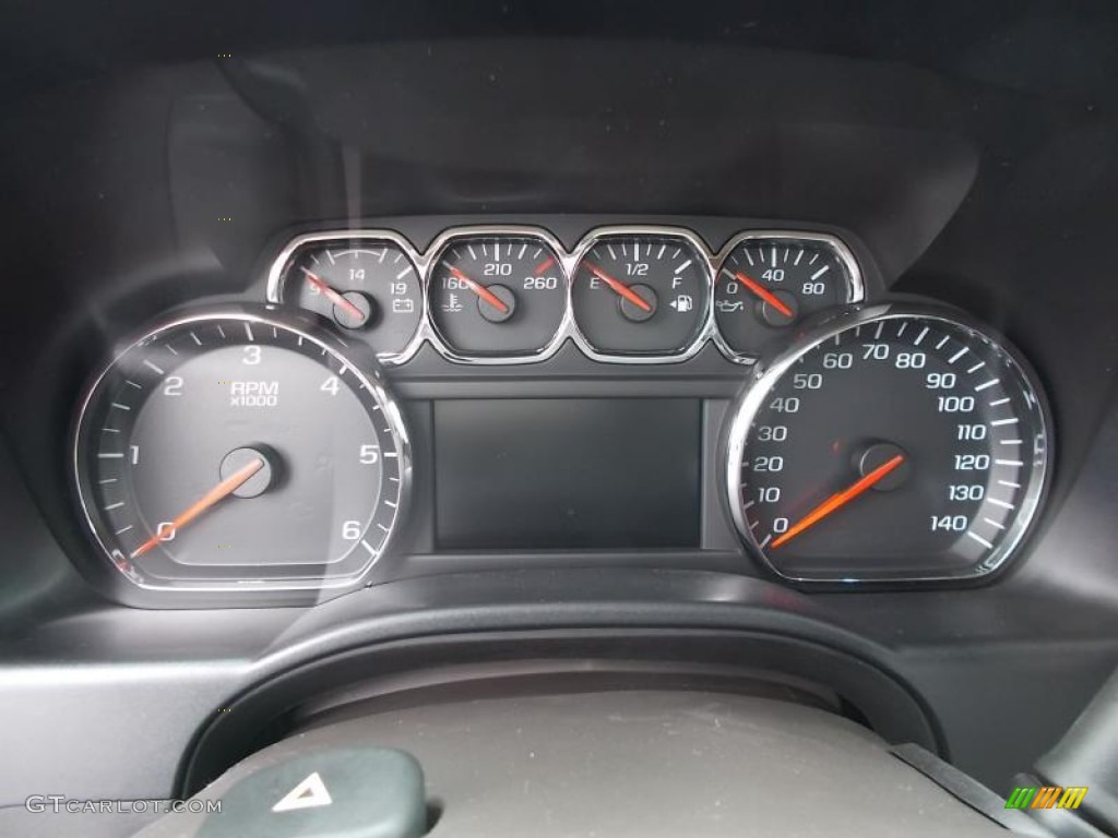 2014 Chevrolet Silverado 1500 High Country Crew Cab 4x4 Gauges Photo #88044713