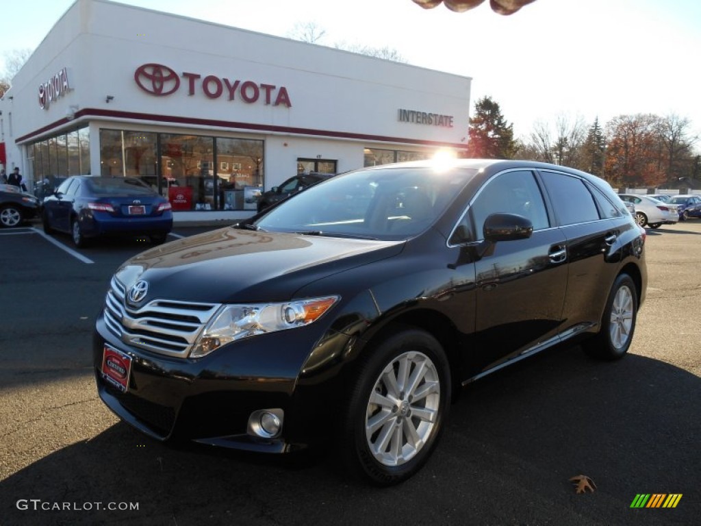 2011 Venza I4 AWD - Black / Light Gray photo #1