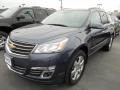 Atlantis Blue Metallic - Traverse LT AWD Photo No. 4