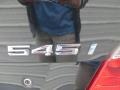 Jet Black - 5 Series 545i Sedan Photo No. 16