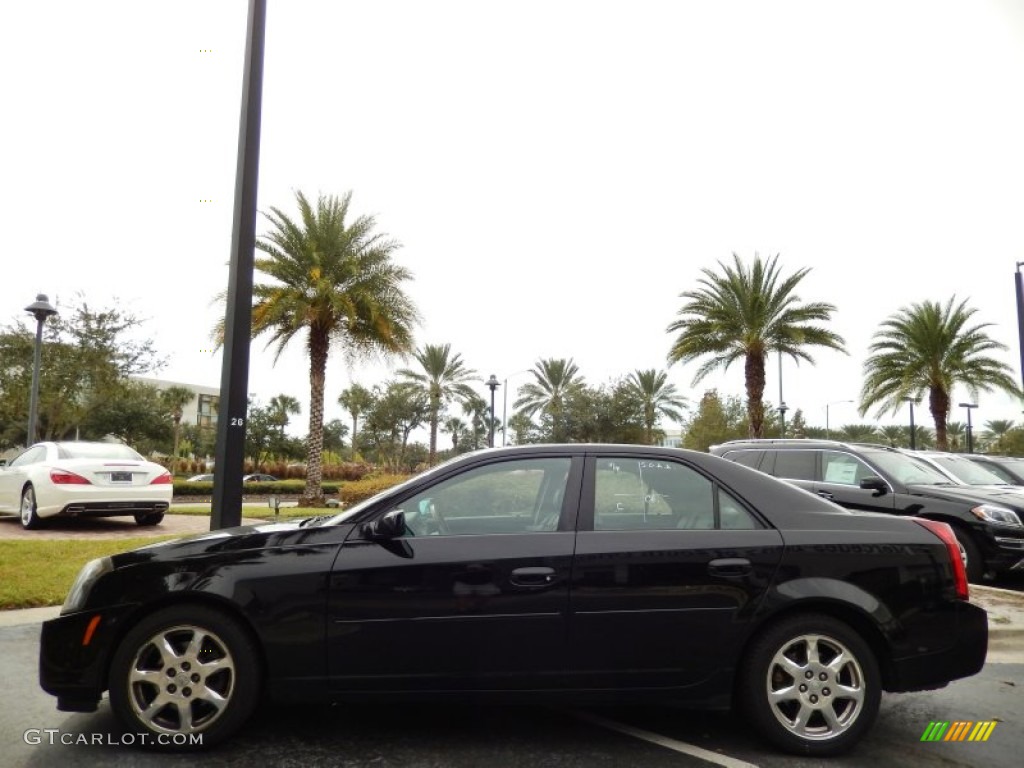 2003 CTS Sedan - Sable Black / Ebony photo #4
