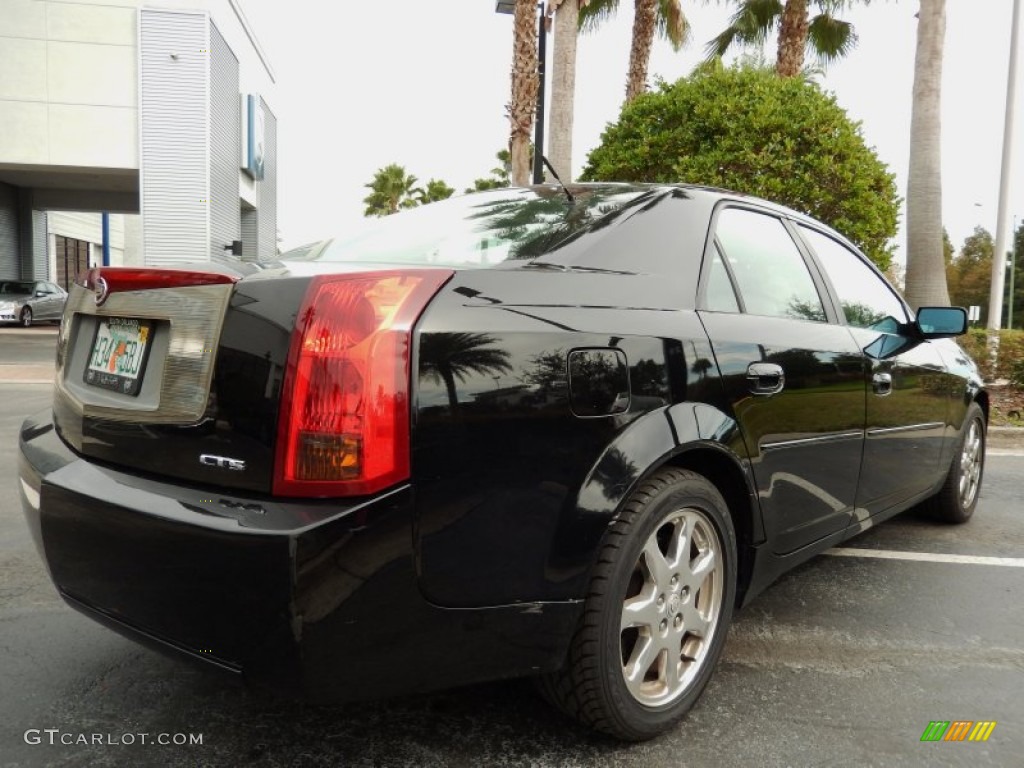 2003 CTS Sedan - Sable Black / Ebony photo #6