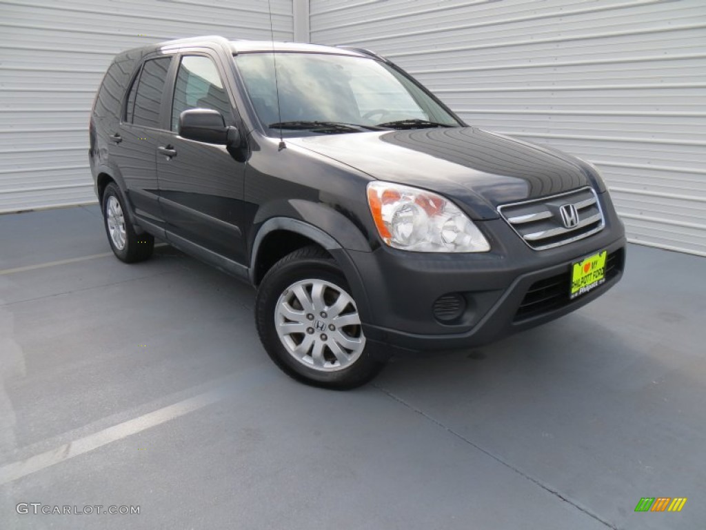 2005 CR-V EX 4WD - Nighthawk Black Pearl / Black photo #1