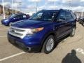 2014 Deep Impact Blue Ford Explorer XLT 4WD  photo #4