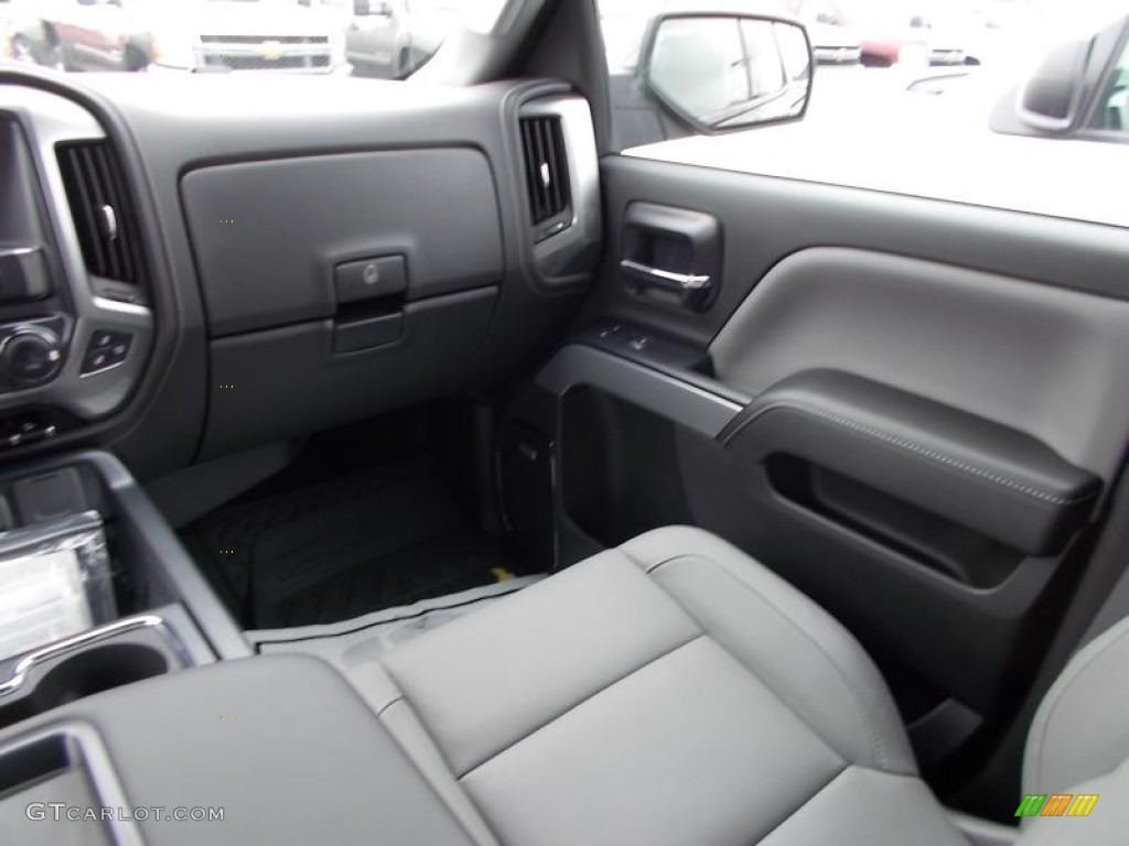 2014 Silverado 1500 LTZ Double Cab 4x4 - Black / Jet Black/Dark Ash photo #10