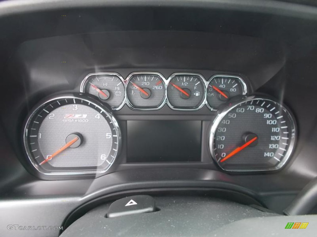 2014 Chevrolet Silverado 1500 LTZ Double Cab 4x4 Gauges Photo #88047149