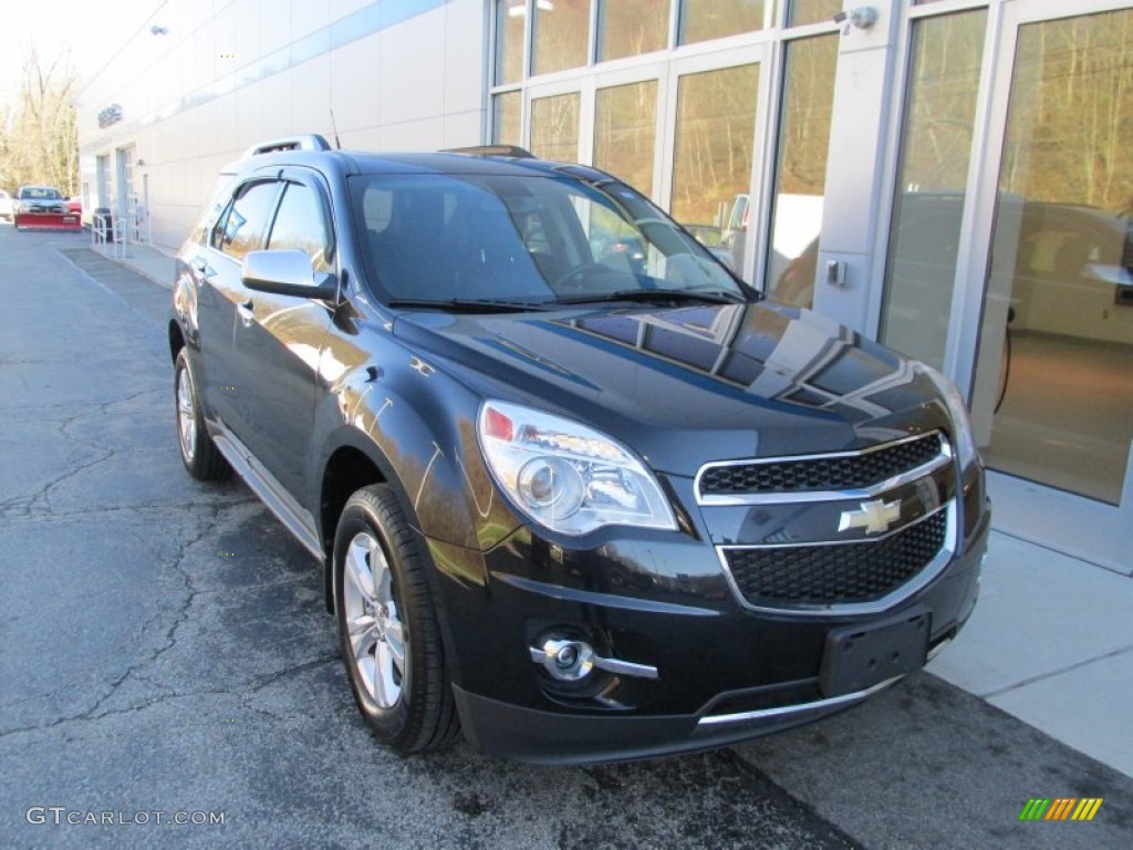 2011 Equinox LTZ AWD - Black / Jet Black photo #10