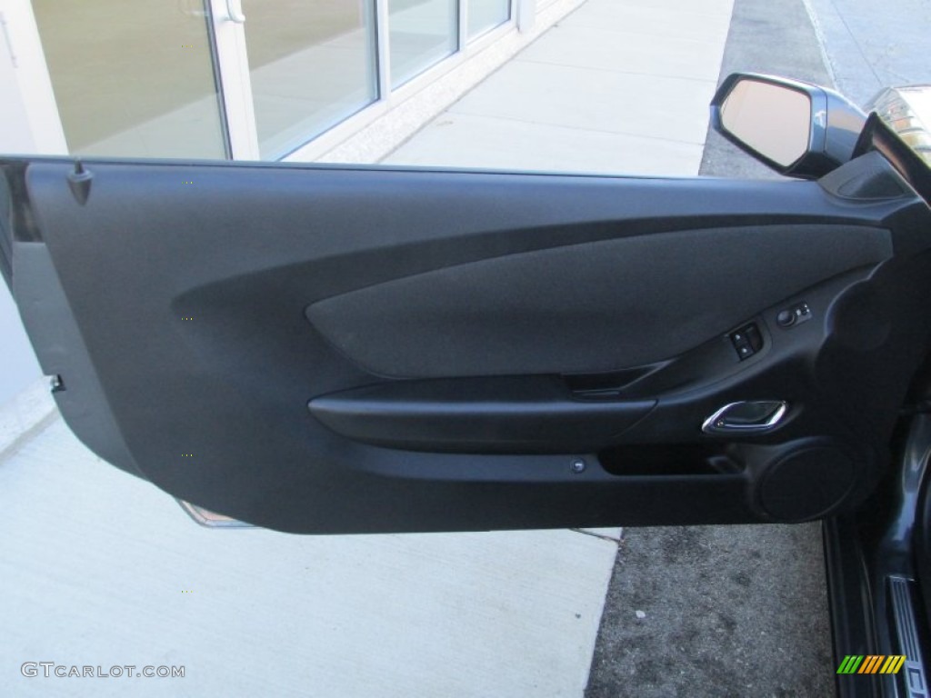 2010 Camaro SS Coupe - Cyber Gray Metallic / Black photo #12