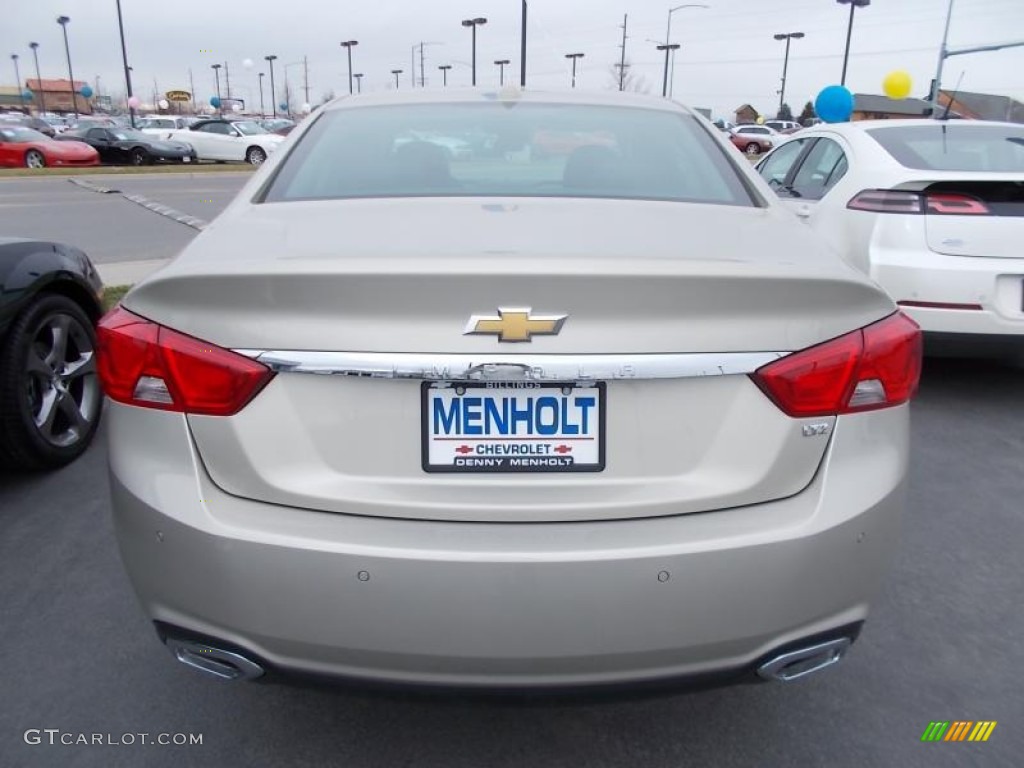 2014 Impala LTZ - Champagne Silver Metallic / Jet Black photo #3