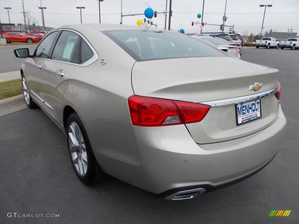 2014 Impala LTZ - Champagne Silver Metallic / Jet Black photo #4