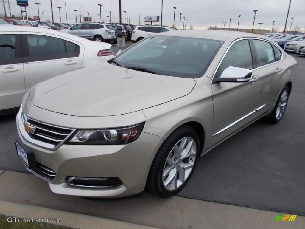 2014 Impala LTZ - Champagne Silver Metallic / Jet Black photo #5